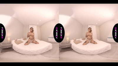 PORNBCN VR Mature Spanish MILF masturbate a omo i kou dick ma POV oiai e puhi ana a e huki ana i kona mau wawae