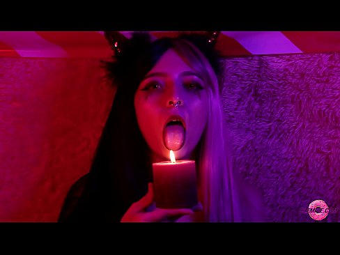 ❤️ ʻO ka Blowjob aloha mai Sexy Succubus me ka hoʻokō waha ❤ Ano porn ia makou